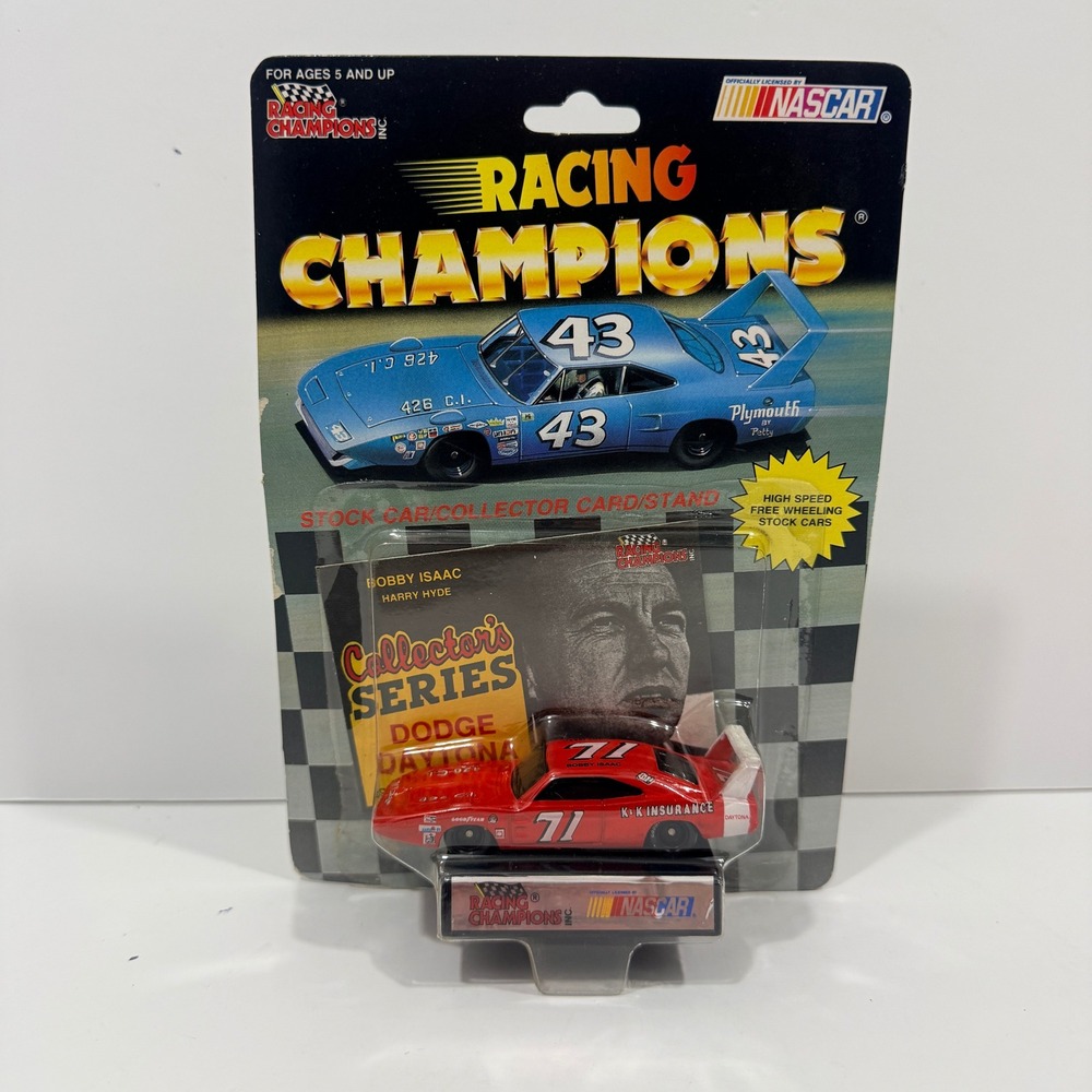Racing Champions Diecast Car 1:64 Red New Bobby Isaac Dodge Daytona 01156